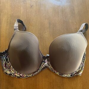Wacoal La Femme Underwire T-shirt Bra Brown Women's Bra with Adjustable Straps